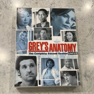 Grey's Anatomy: The Complete Second Season Uncut DVD